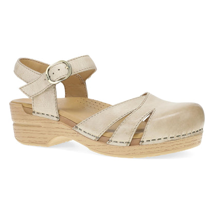 Primary image of Margreta Mary Jane Clog Biscotti Leather