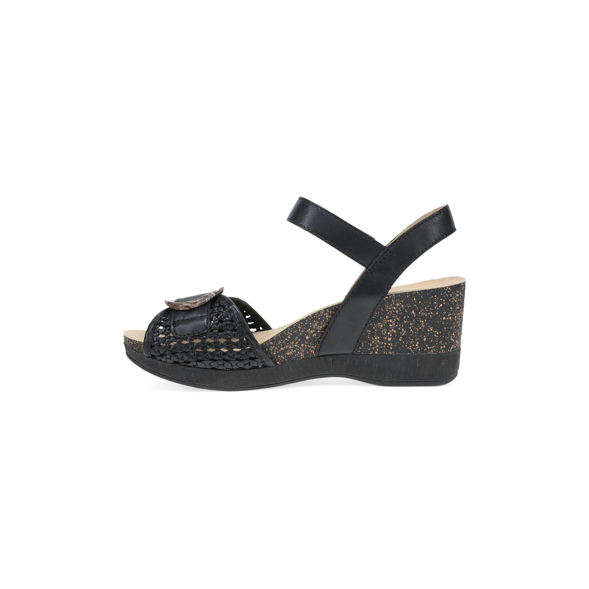 Side image of Stella Black Woven