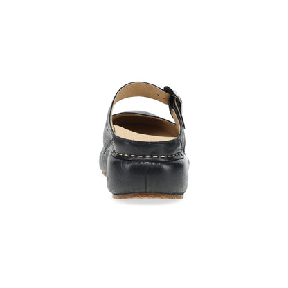 Heel image of Kimberly Clog Black Leather
