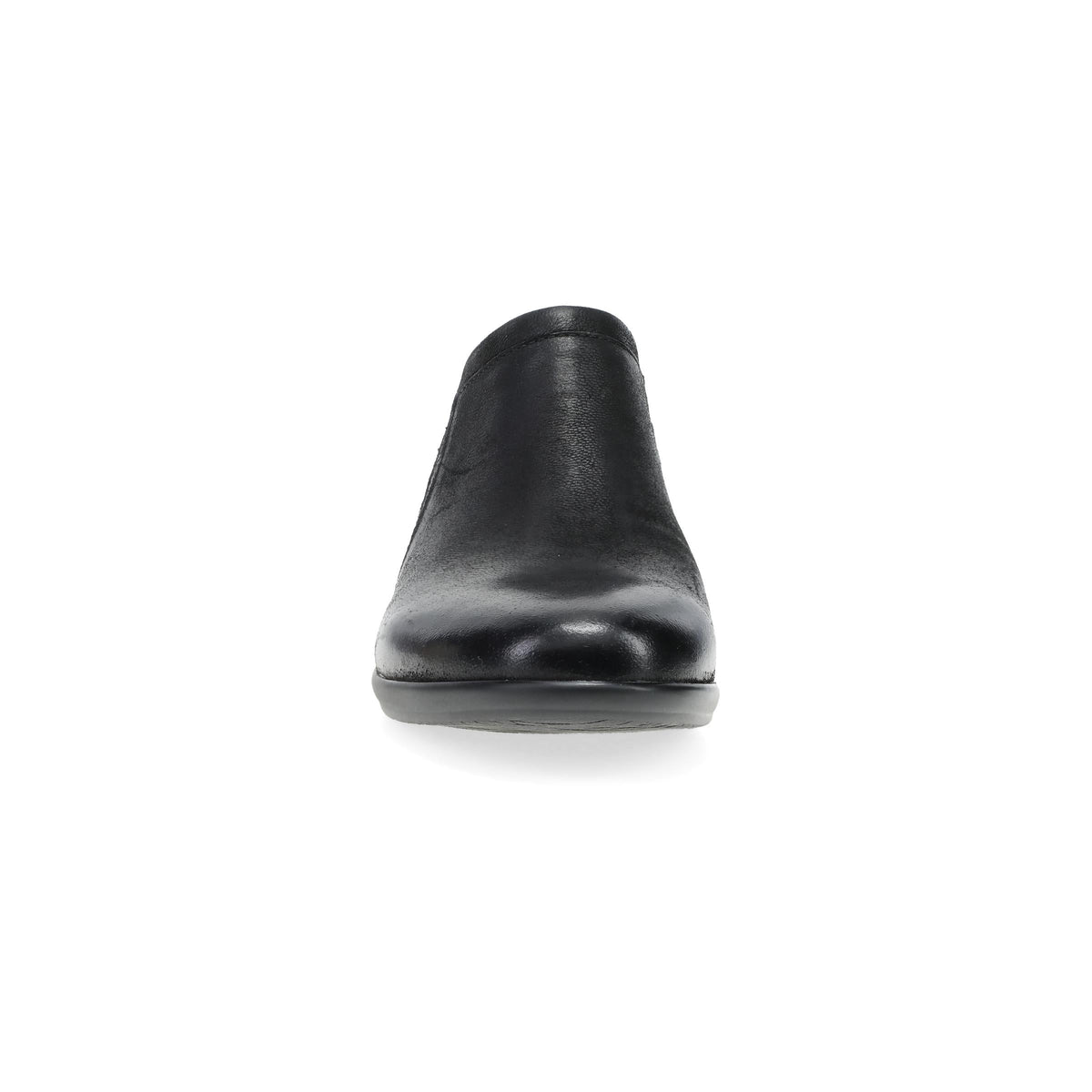 Toe image of Cheryl Wide Black Burnished Nubuck