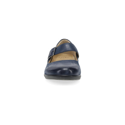 Toe image of Collette Navy Burnished Nubuck