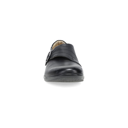 Toe image of Chelsie Wide Black Leather
