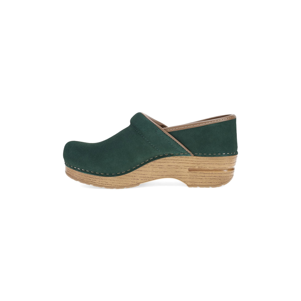 Side image of Professional Clog Evergreen Suede