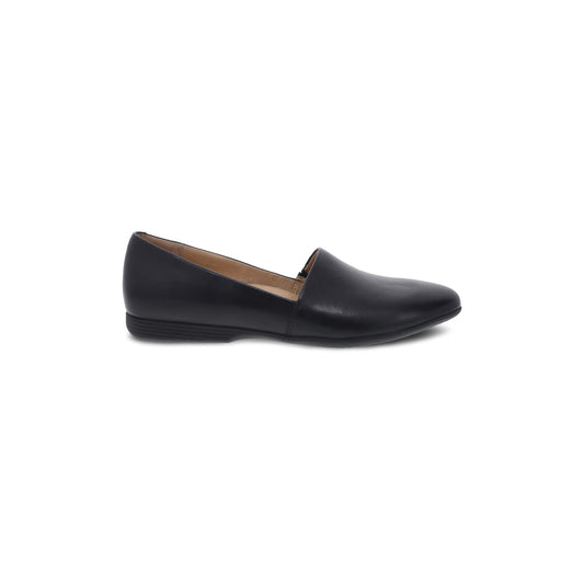 Side image of Larisa Black Milled Nappa