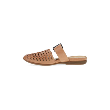 Side image of Leilani Light Tan Burnished Nappa