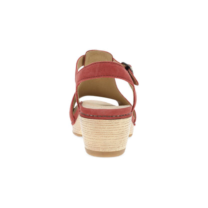 Heel image of Laverne Paprika Nubuck