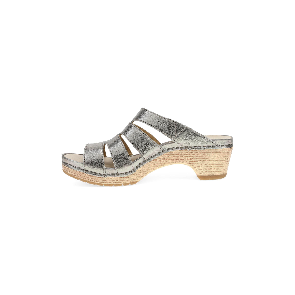 Side image of Lyndi Platino Metallic