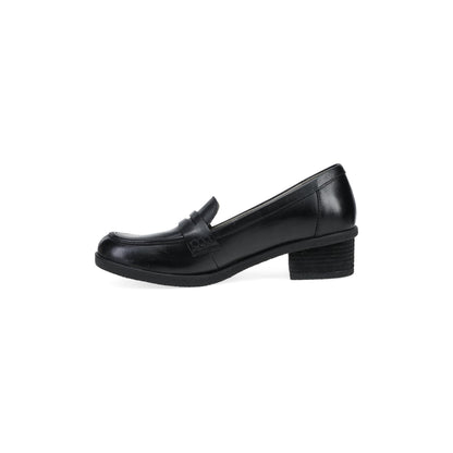 Side image of Danica Wide Black Waterproof Burnished