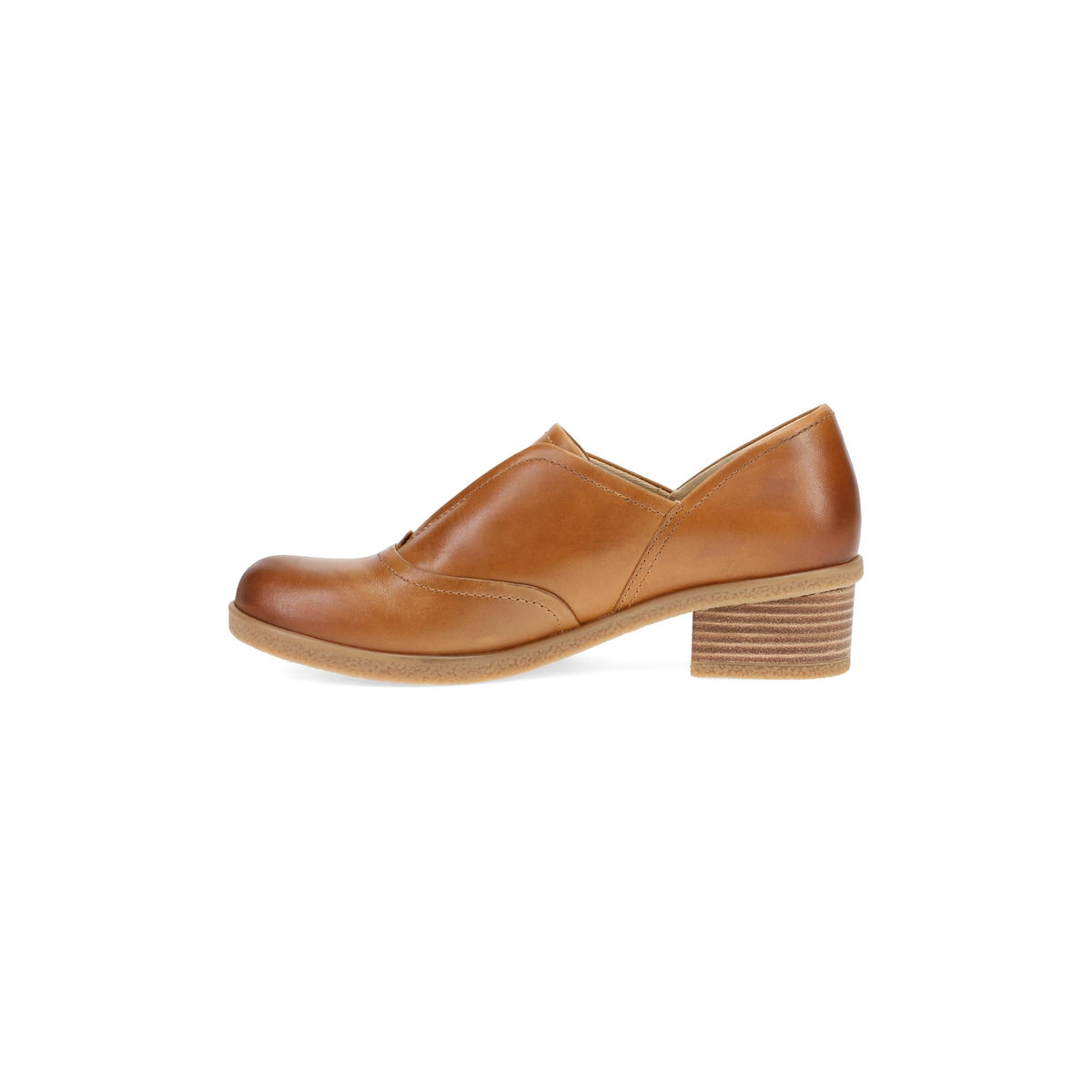 Side image of Dru Tan Leather