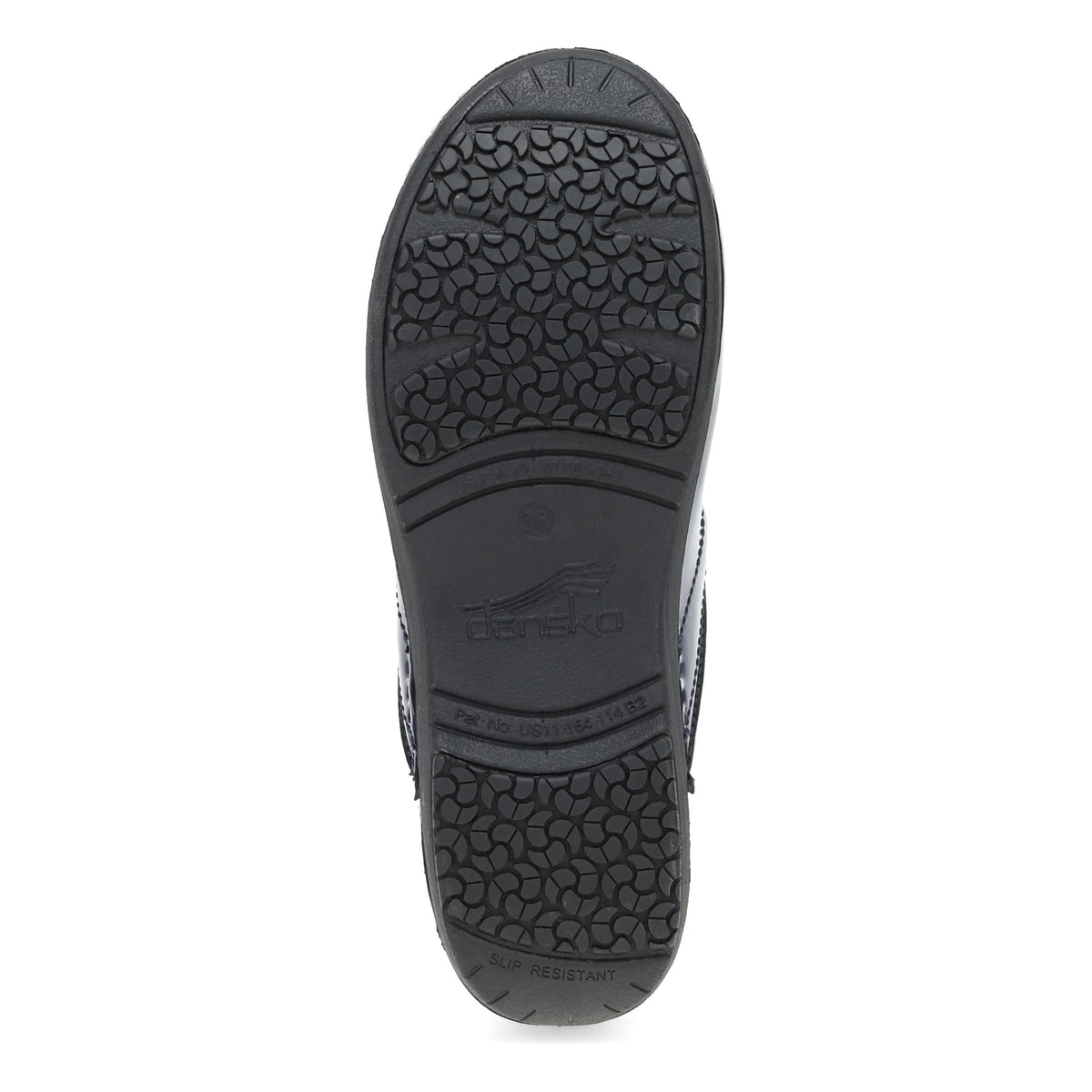 Bottom image of XP 2.0 Clog Navy Patent