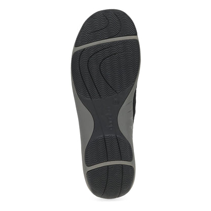 Bottom image of Harlyn Wide Navy Suede