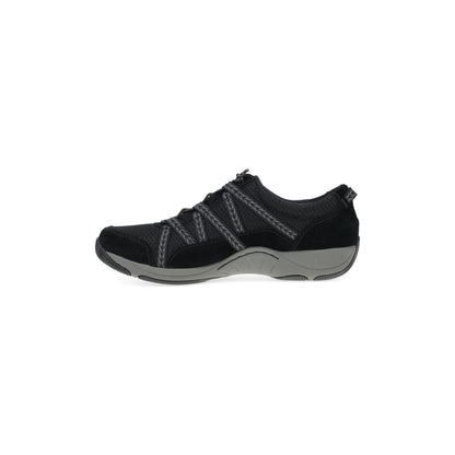 Side image of Harlyn Black/Black Suede