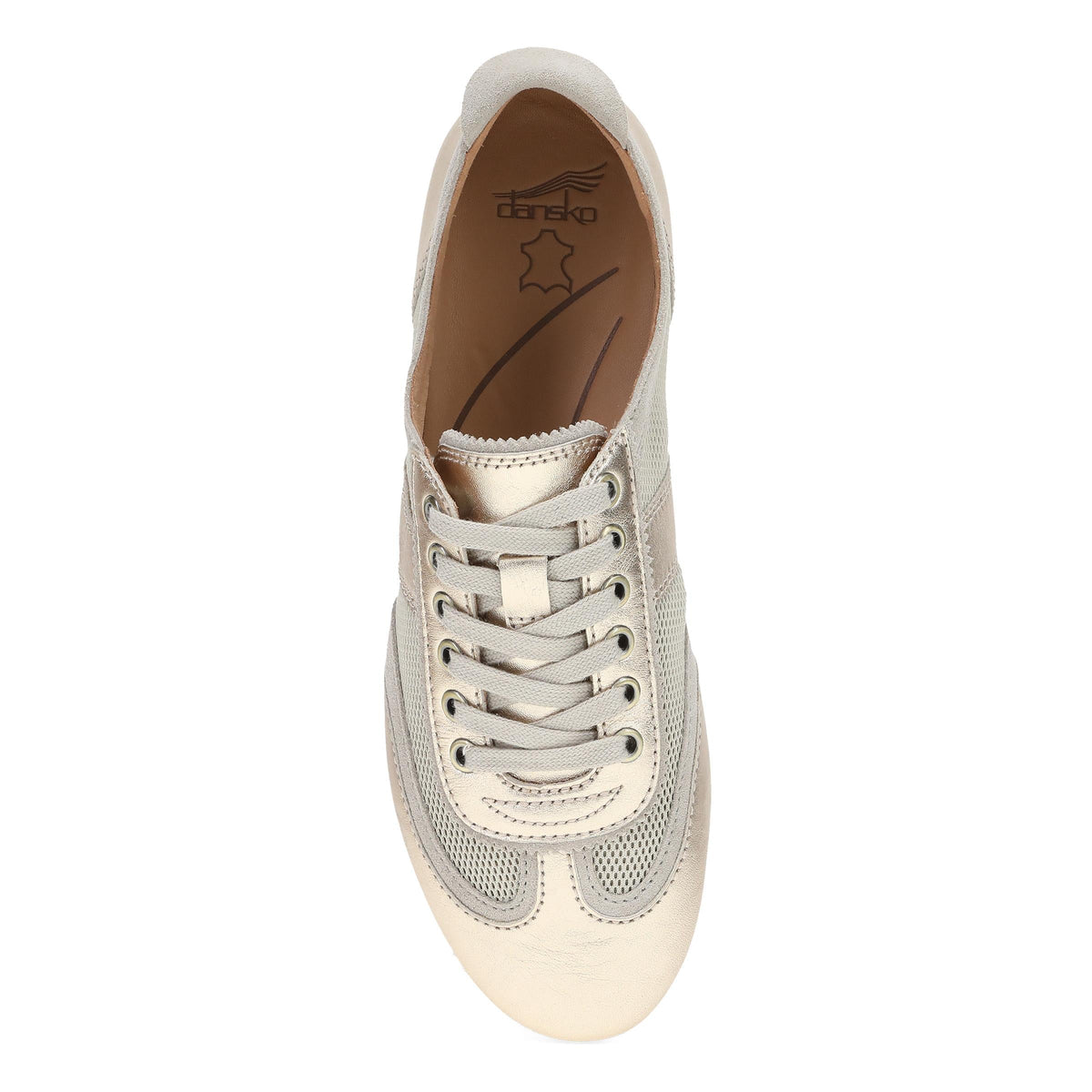 Top image of Milana Gold Metallic Metallic