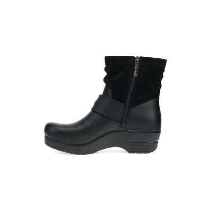 Side image of Pearson Clog Boot Black