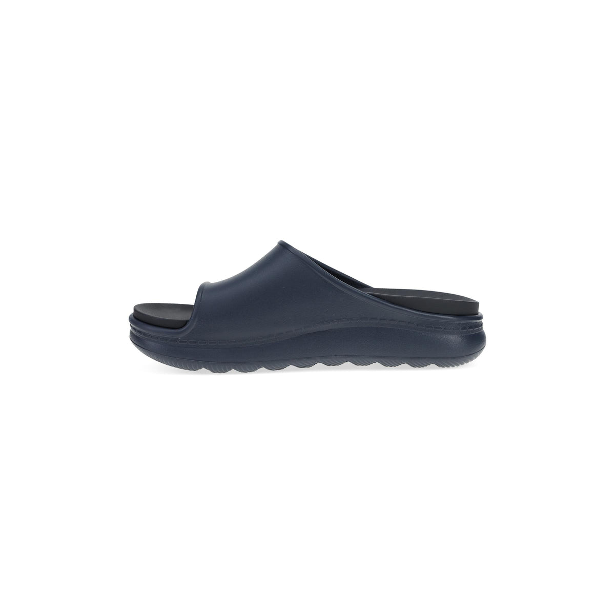 Side image of Devyn Navy Molded