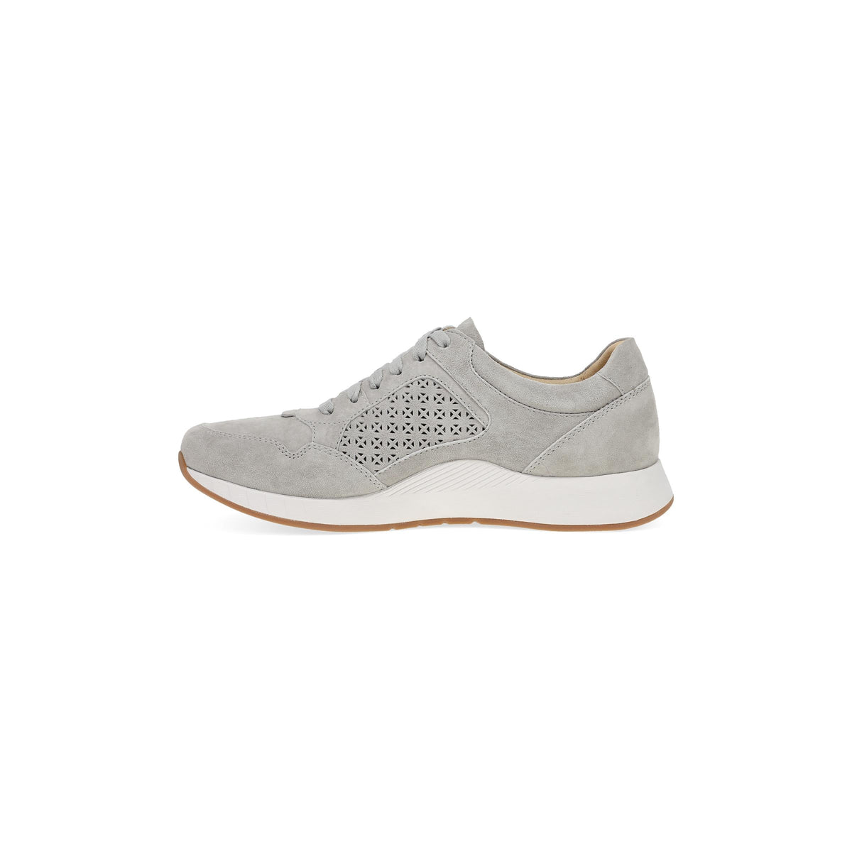 Side image of Catie Grey Suede