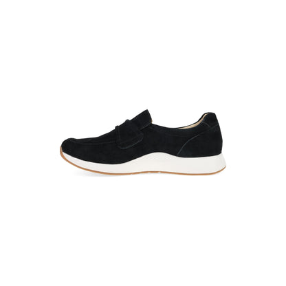 Side image of Clementine Black Nubuck