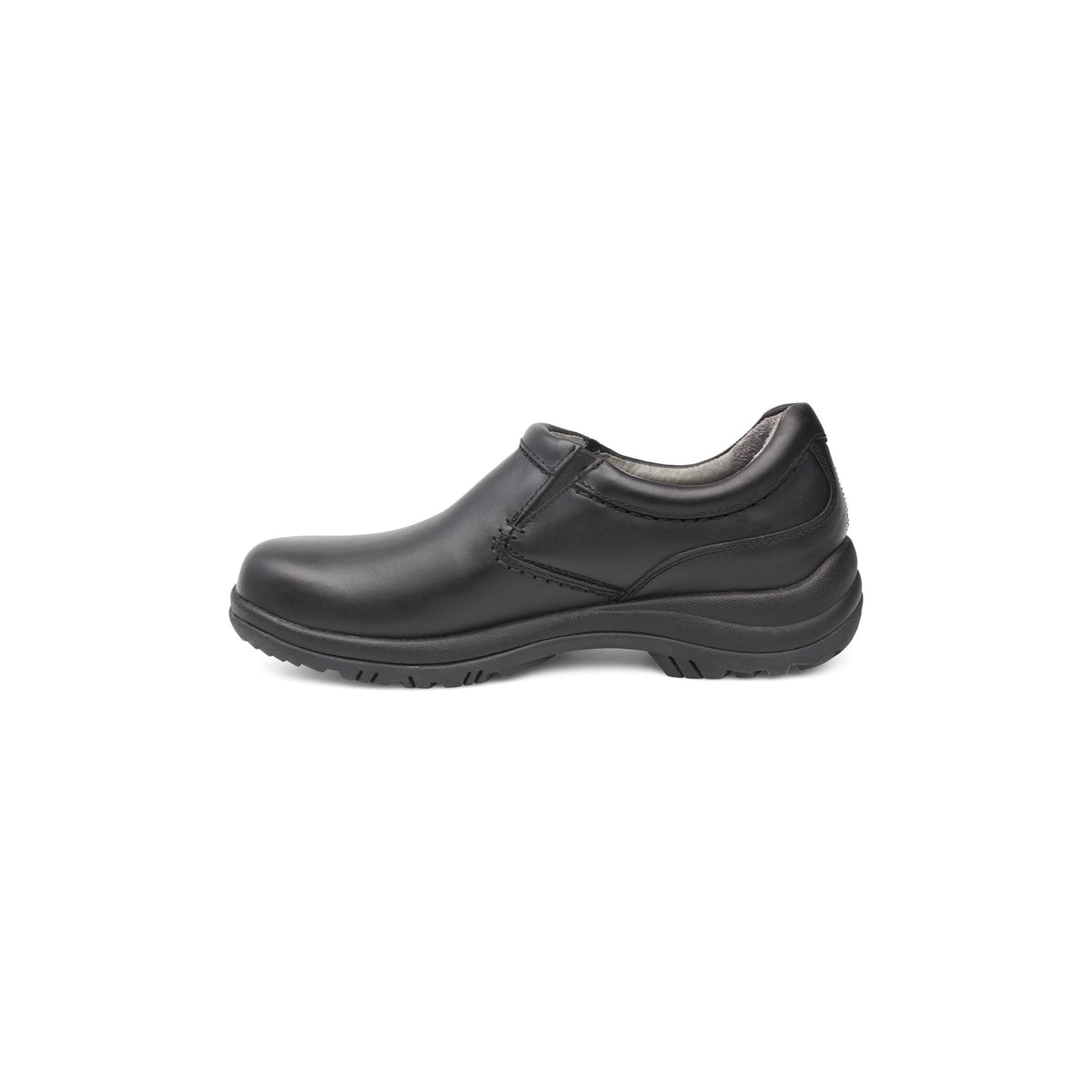 Side image of Wynn Black Leather