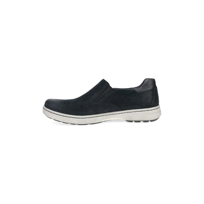 Side image of Trent Black Burnished Suede