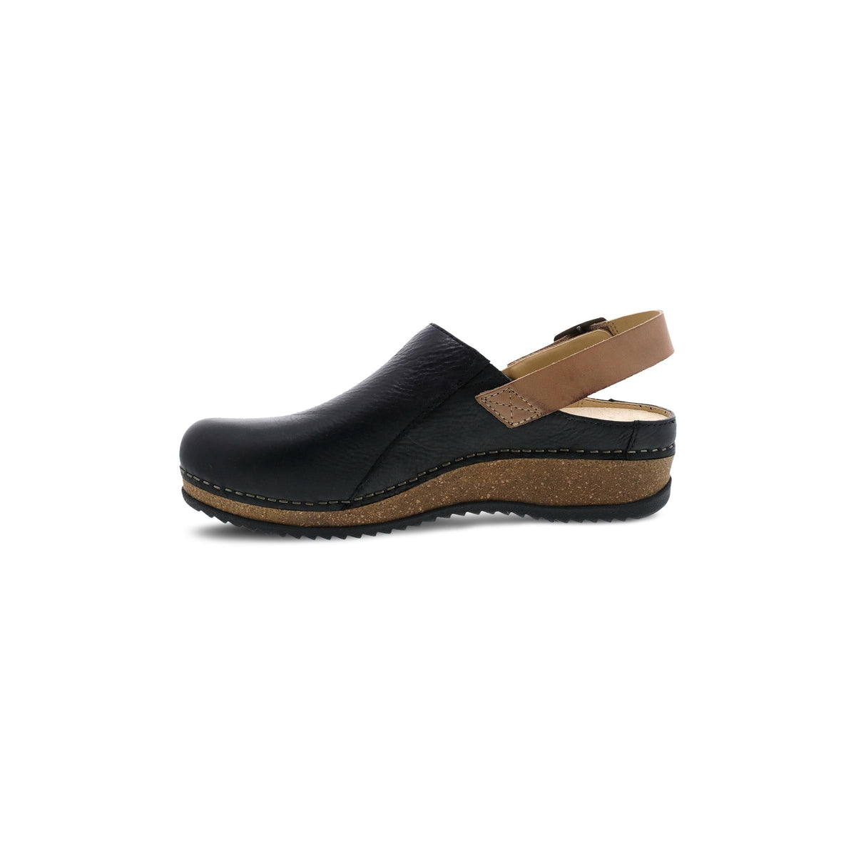 Side image of Merrin Black Waxy Milled