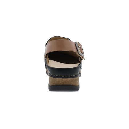 Heel image of Merrin Black Waxy Milled