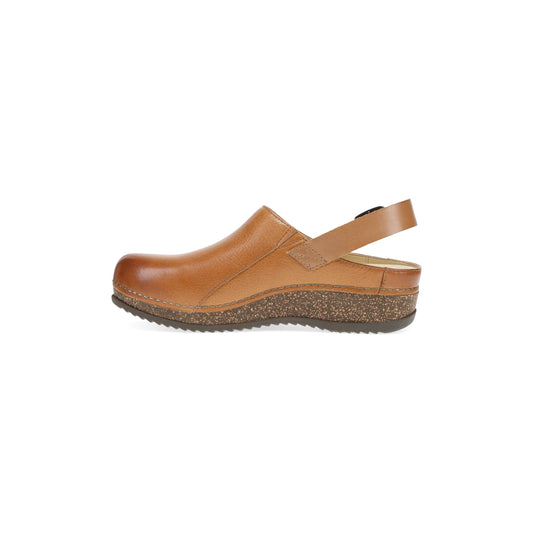 Side image of Merrin Tan Waxy Milled