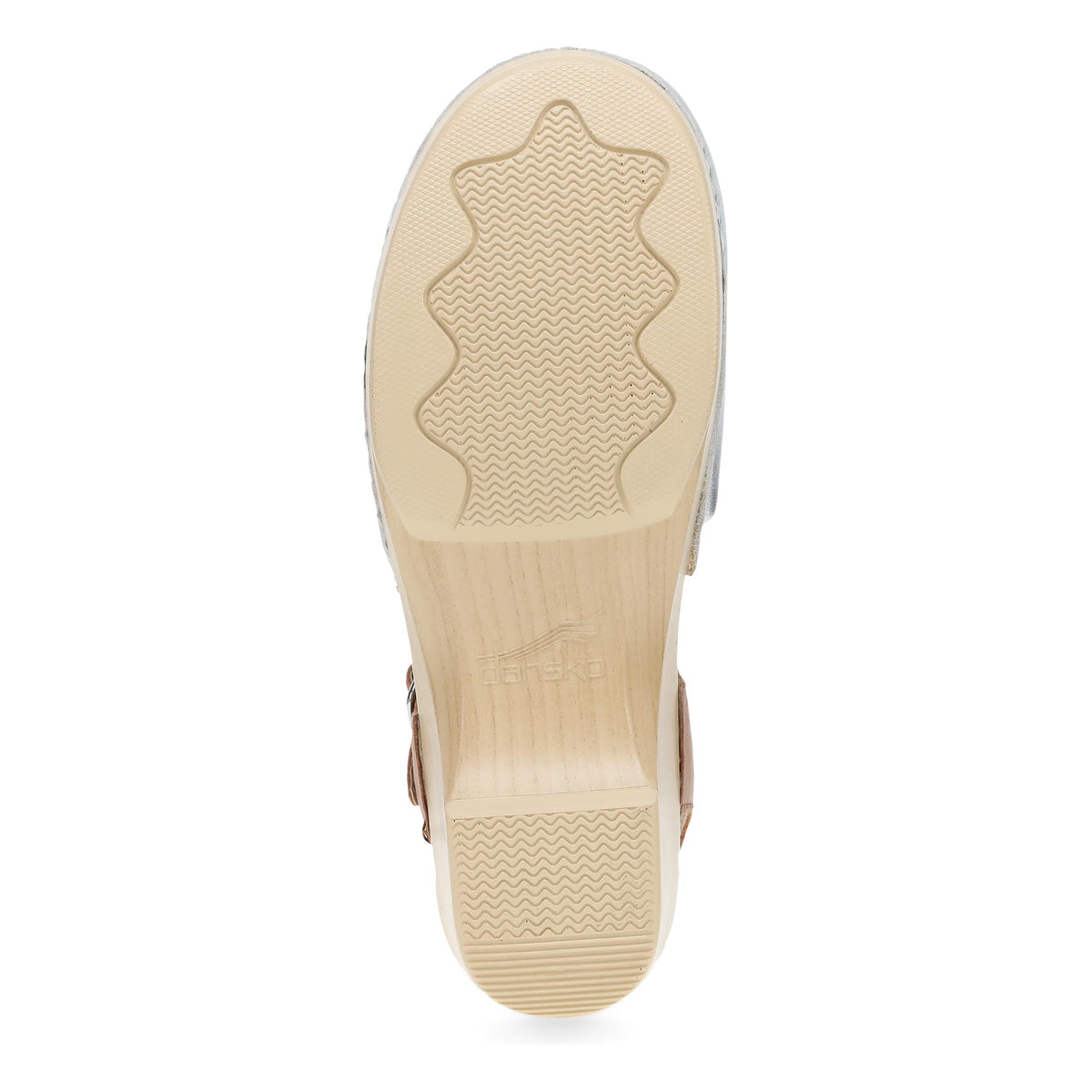 Bottom image of Sam Silver/Tan Leather