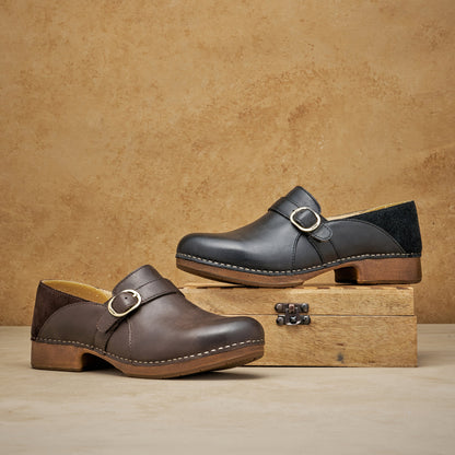 Margaret Chocolate Burnished Calf